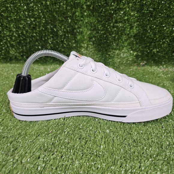 Nike White Slip-On Athletic Shoes - Picture 7 of 10